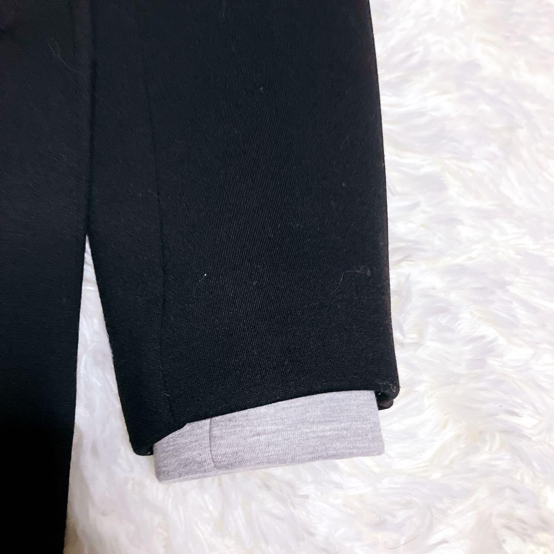 極美品✨ZARA デタッチャブルフード コントラストコート　S