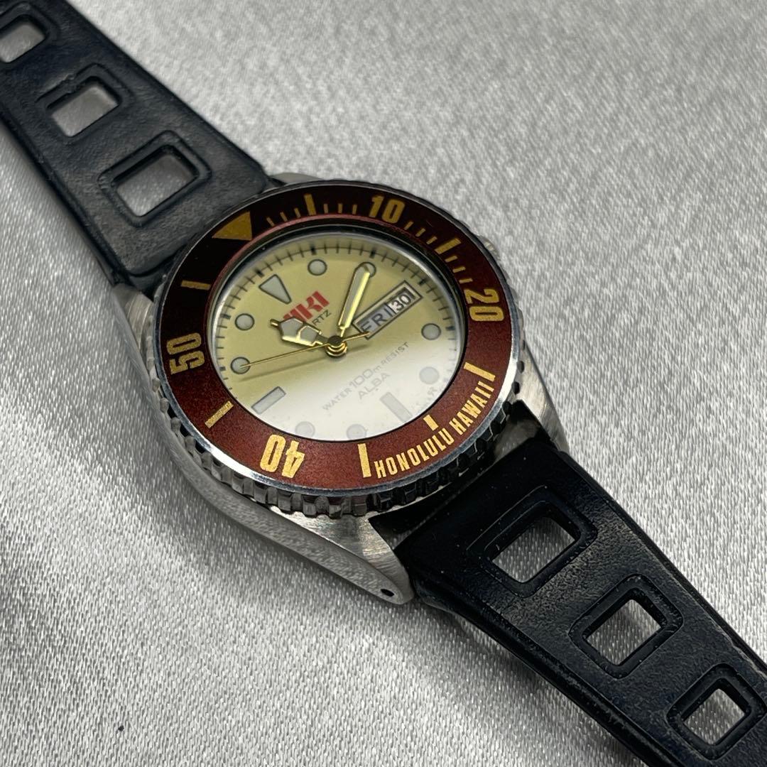 SEIKO ALBA セイコー KIKI ダイバーズ ヴィンテージ【美品】