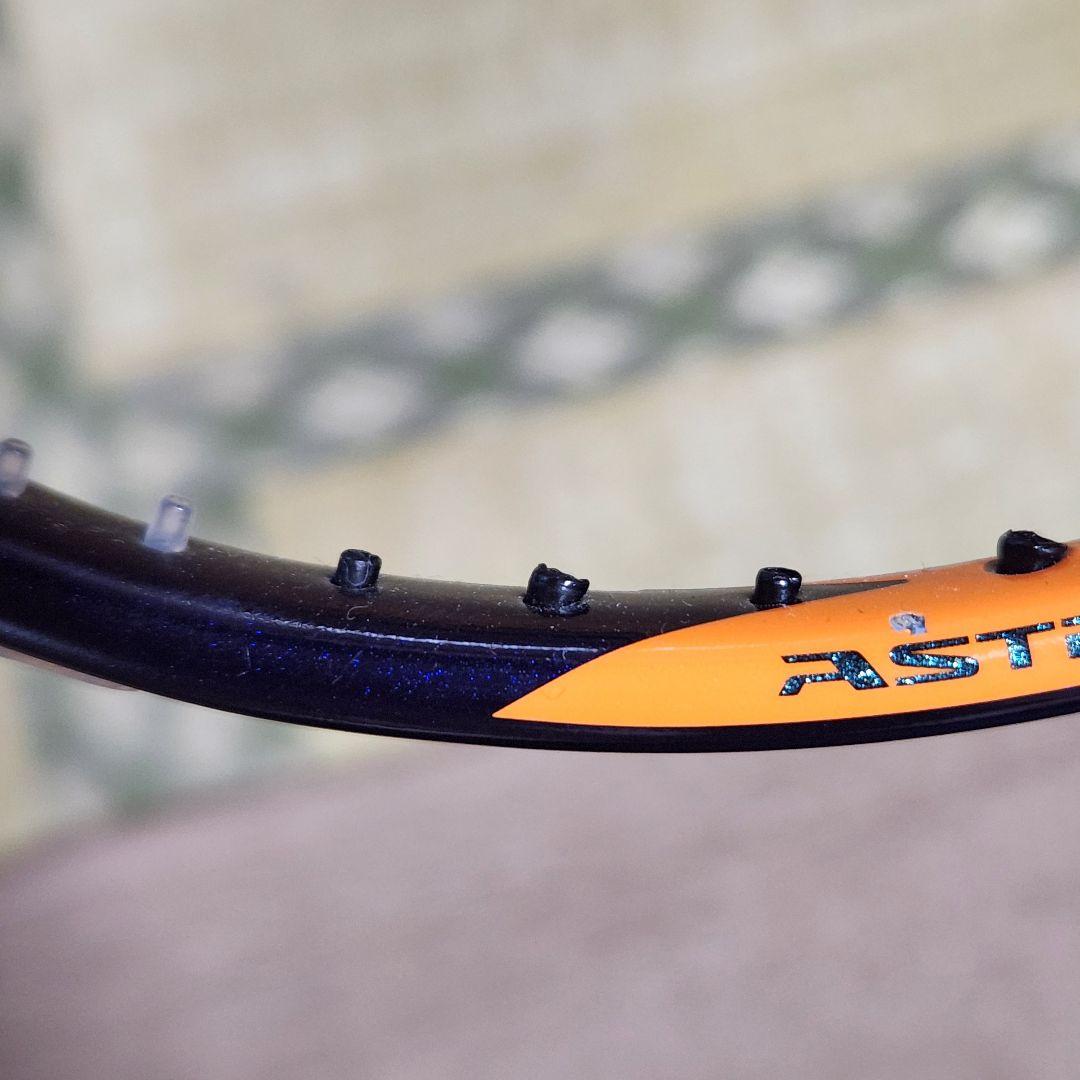 【ジャンク品】　バドミントンラケット　アストロクス100zz　ダークネイビー