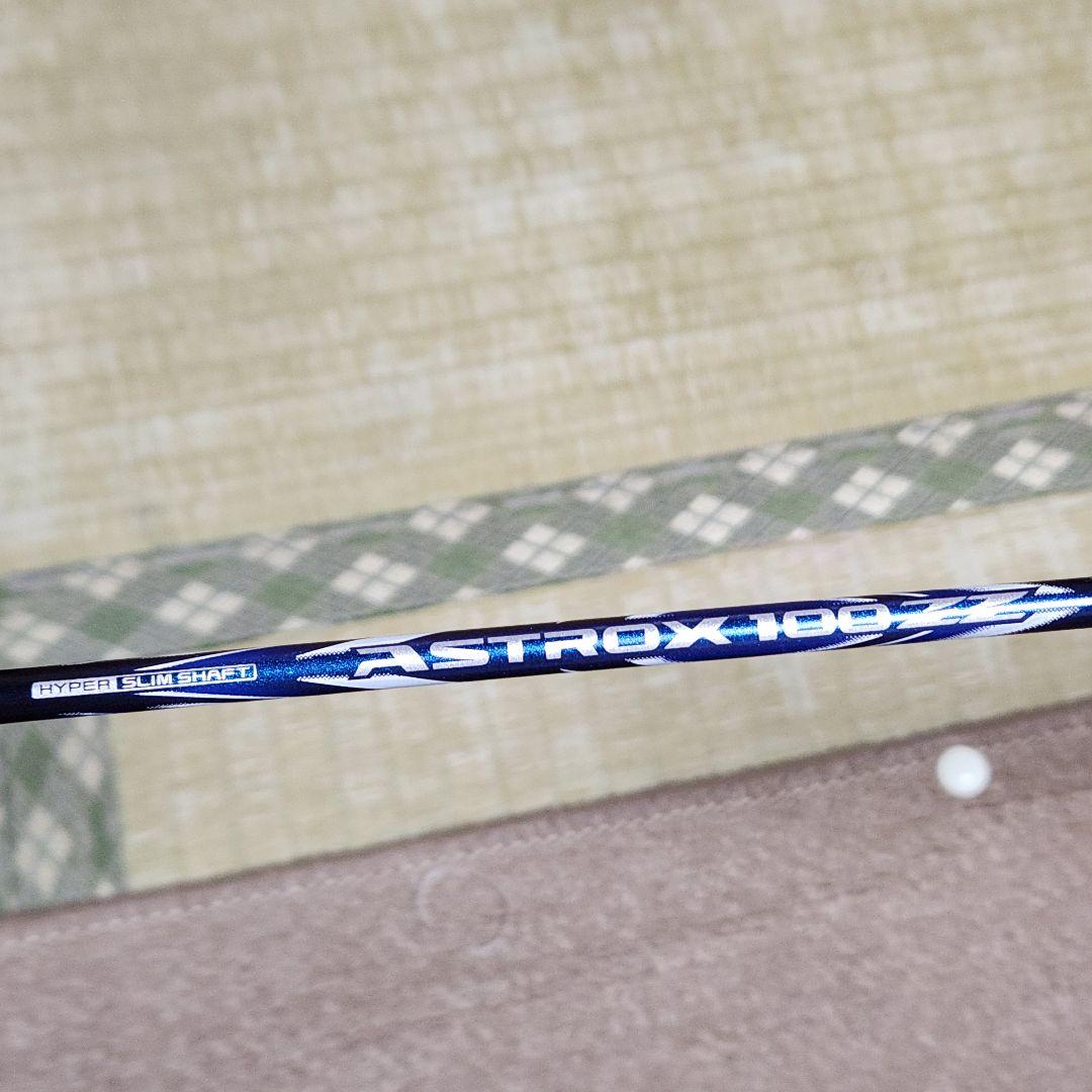【ジャンク品】　バドミントンラケット　アストロクス100zz　ダークネイビー