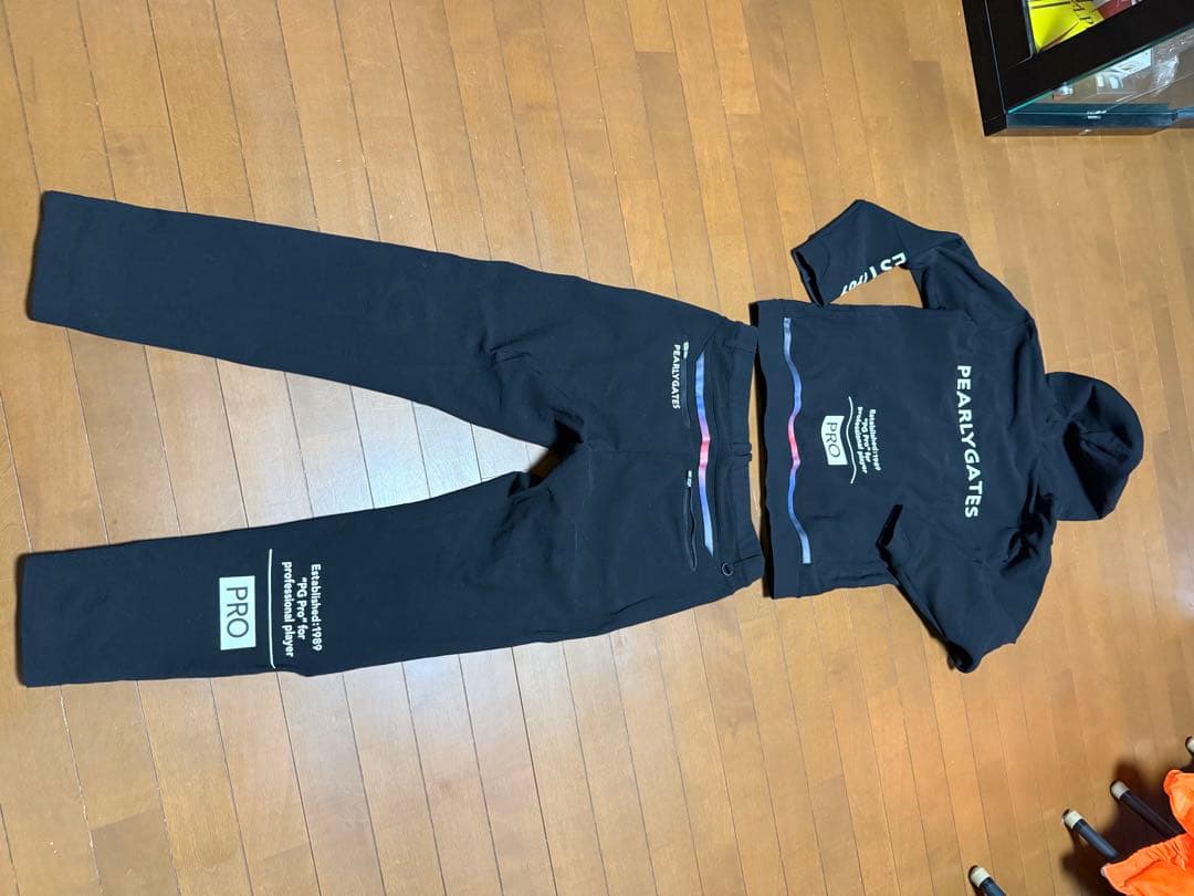 PEARLY GATES フード付きジャケットとパンツセット