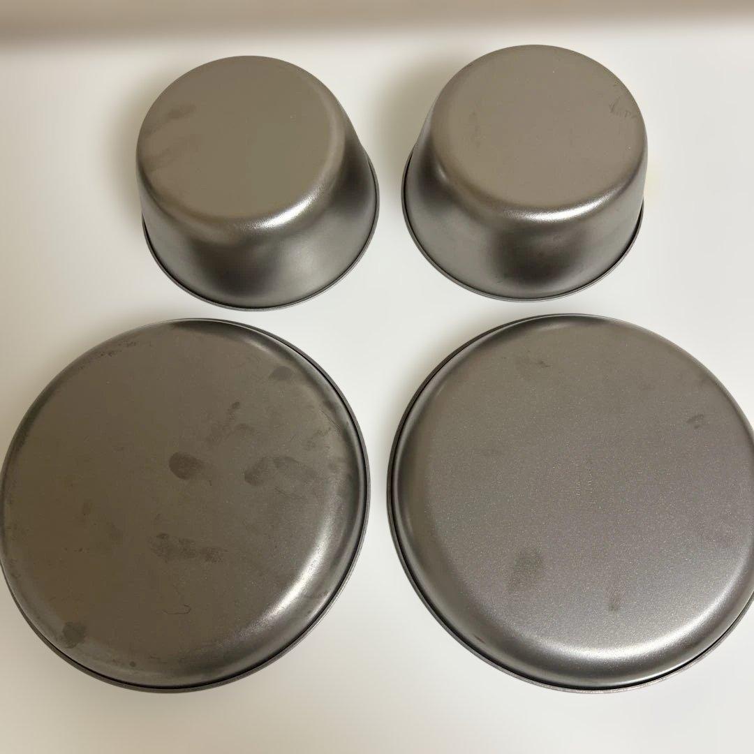 【廃盤未使用】スノーピーク　トレックチタン プレート ボウル セット　4個セット