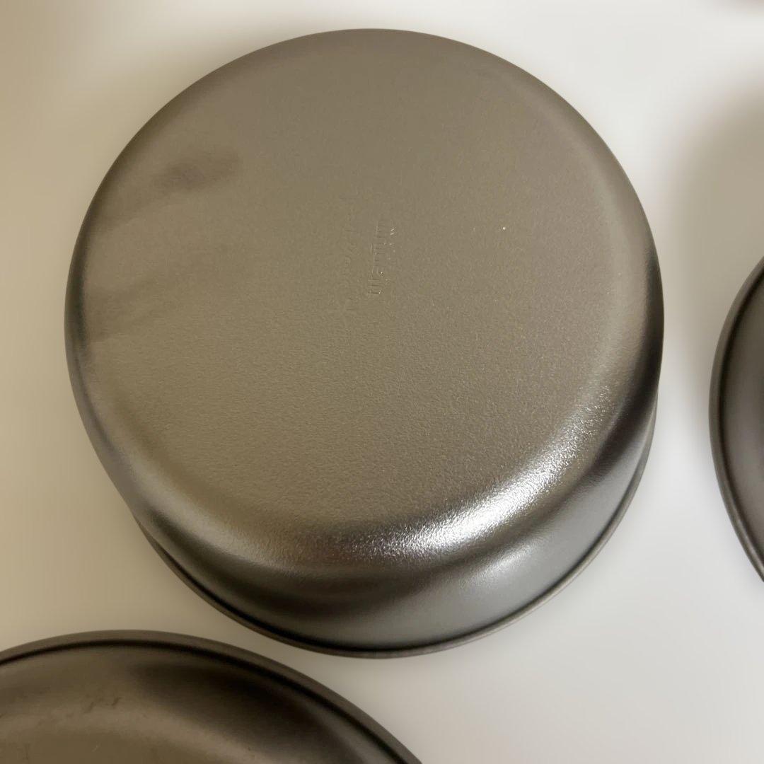 【廃盤未使用】スノーピーク　トレックチタン プレート ボウル セット　4個セット