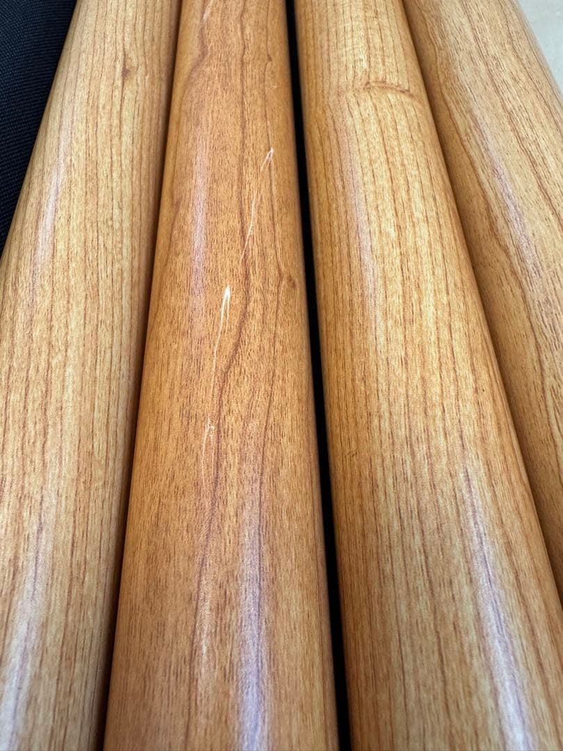 DOD ハイパームテキポール XP8-632-WD ウッド調 4本セット