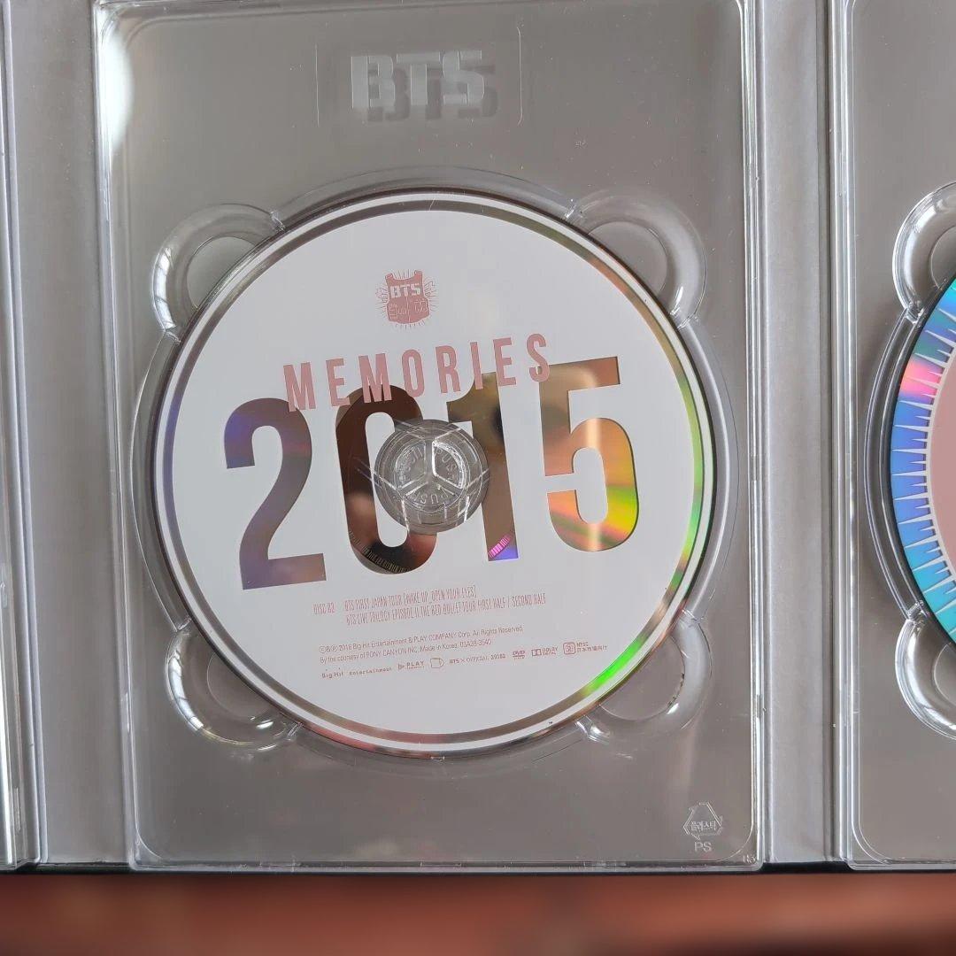 BTS MEMORIES OF 2015 DVD 日本語字幕 磁気カード 正規品