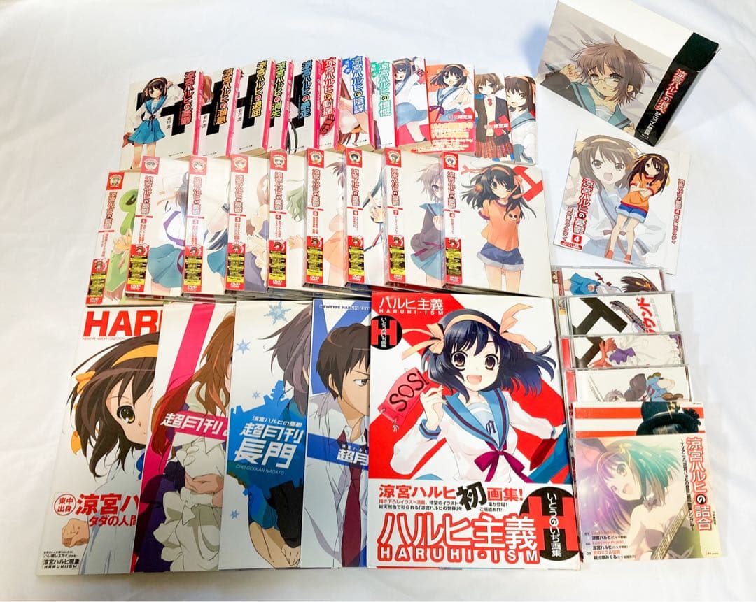 涼宮ハルヒDVD BD CD Bookセット