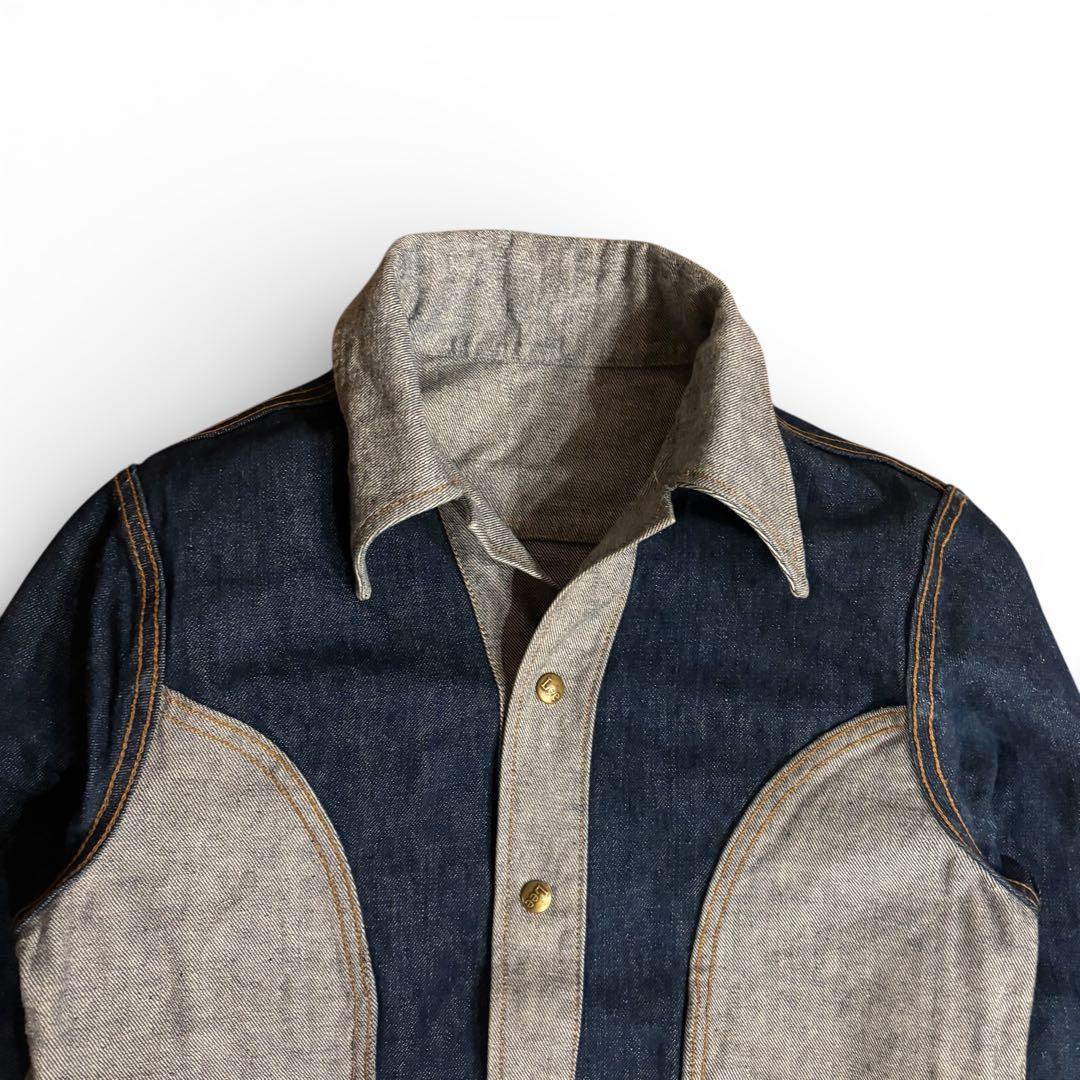 Lee リー 70s デニムジャケット リバーシブル ウエスタン アメカジ