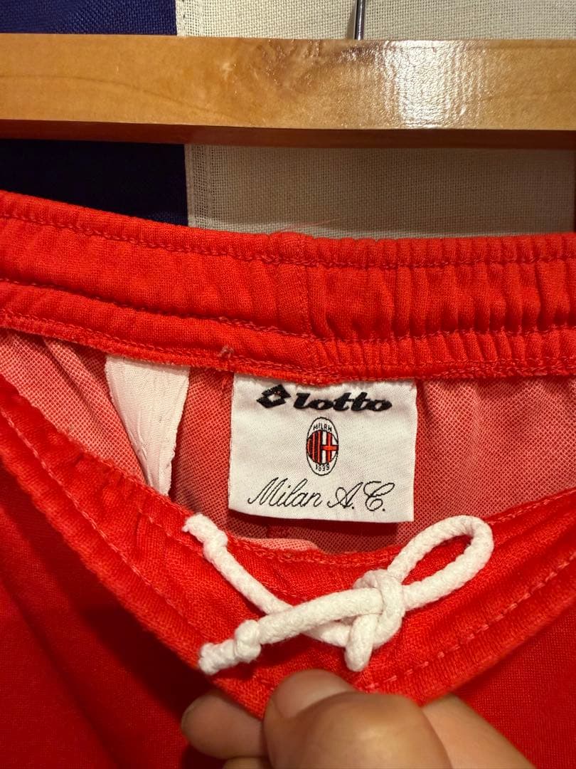 ★94年95年★ACミラン★lotto★ジャージ上下セット★ロット★トレーニング