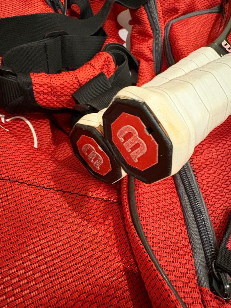 ウィルソン　プロスタッフRF97 グリップ3 2本セット　フェデラーバッグ付