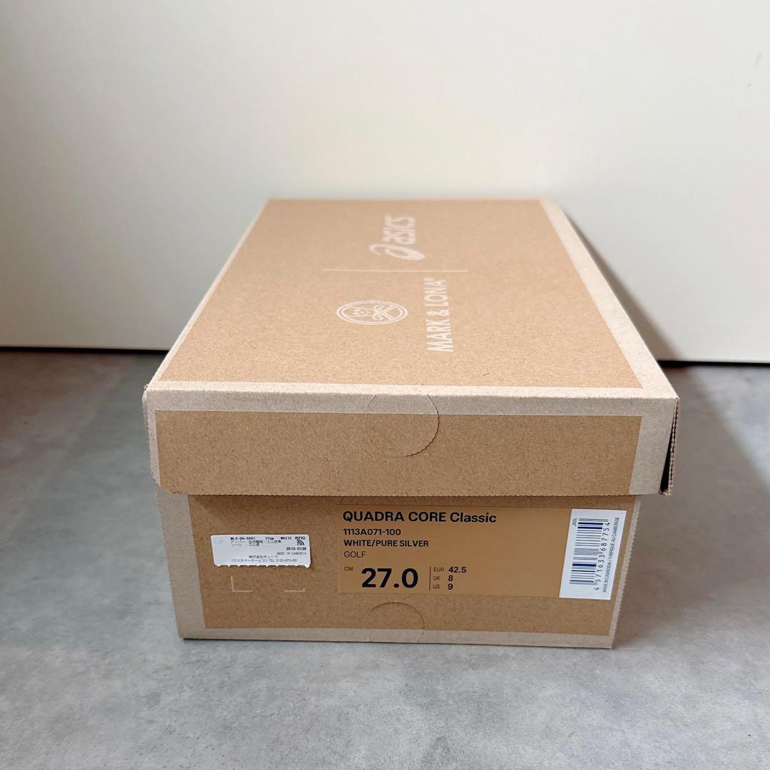 新品 ★ マークアンドロナ アシックス コラボシューズ 正規品 スパイクレス