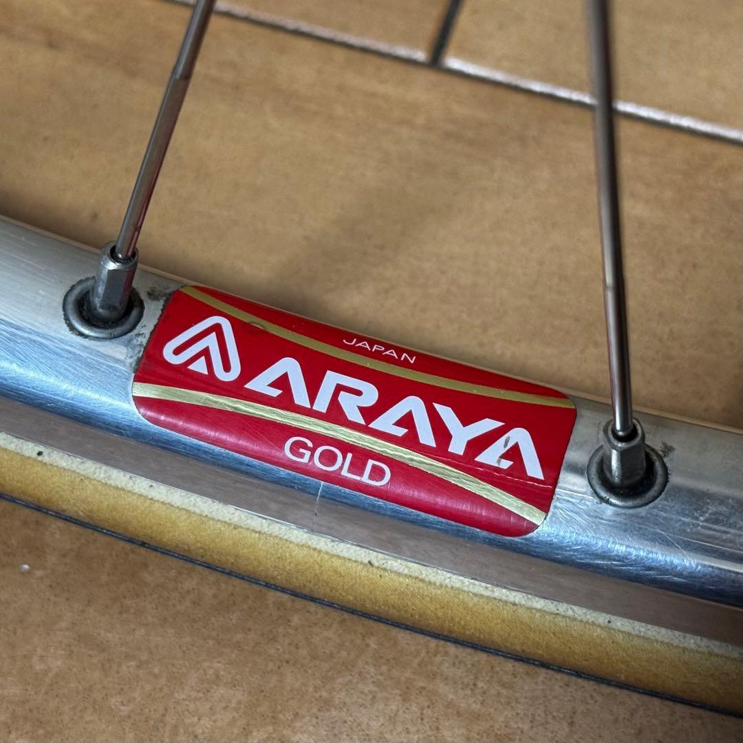 美品 グランコンペプロ ハブ リア njs 競輪ホイール