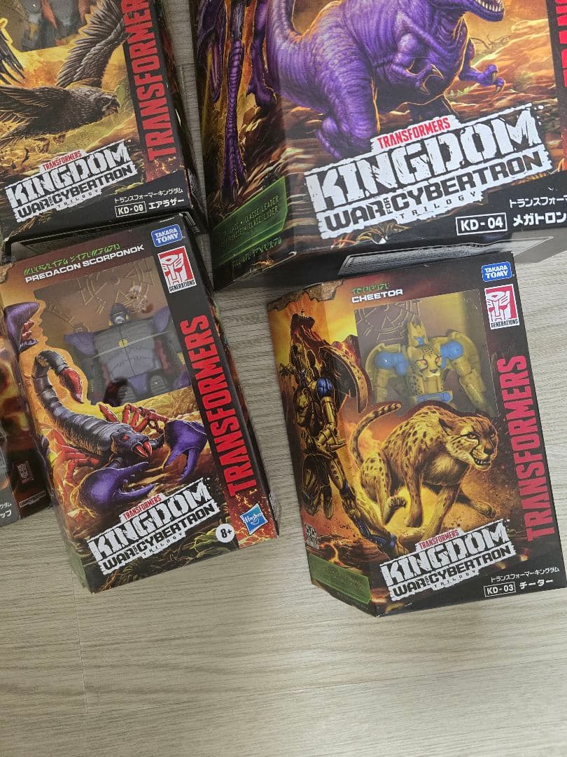 キングダム　トランスフォーマー　ビーストウォーズ