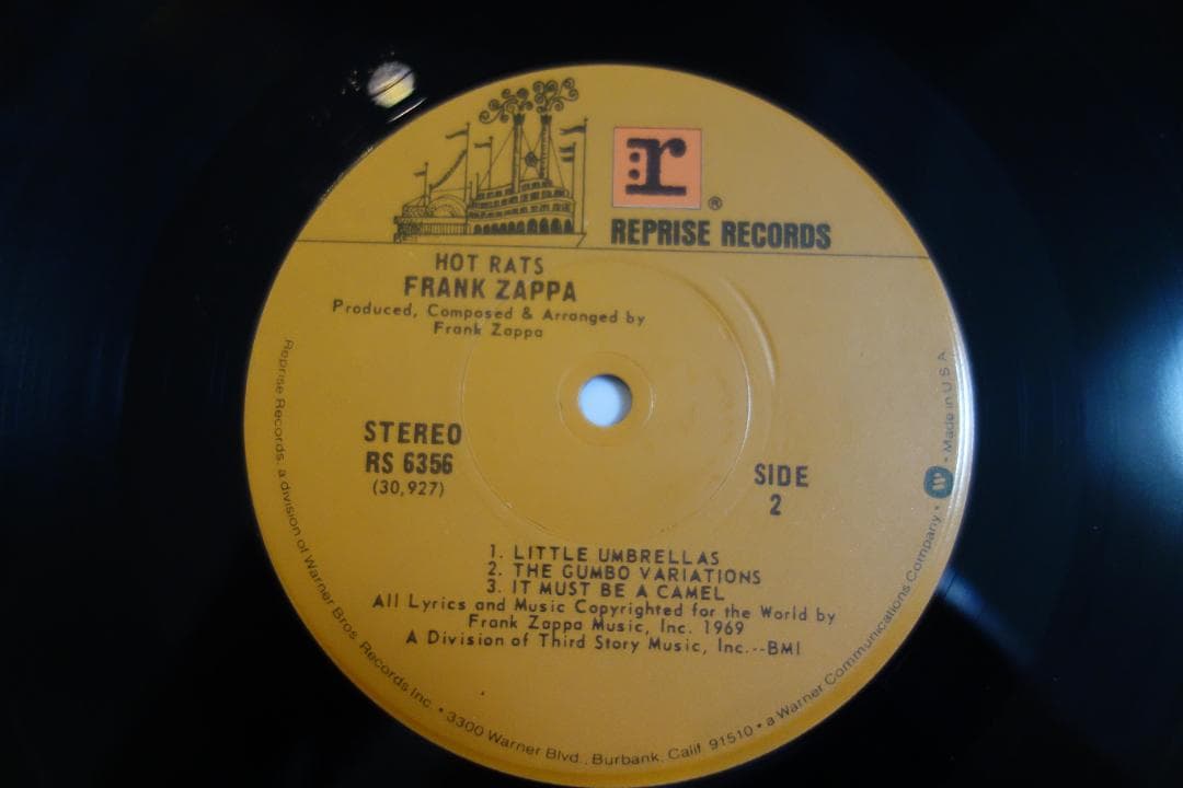 洋楽 [LP] Frank Zappa / Hot Rats