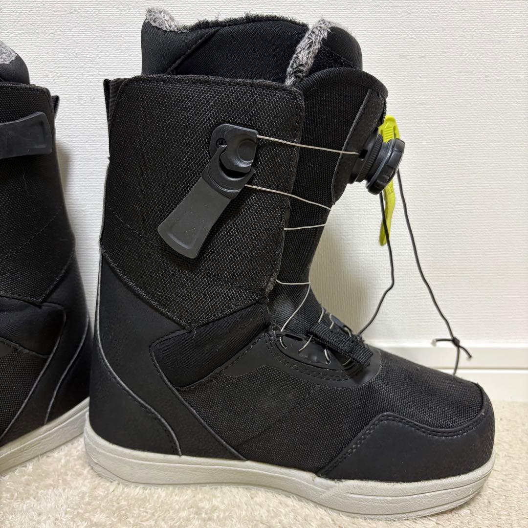 FLUX スノーボードブーツ boa ブラック　23.5 FL-BOA ブーツ