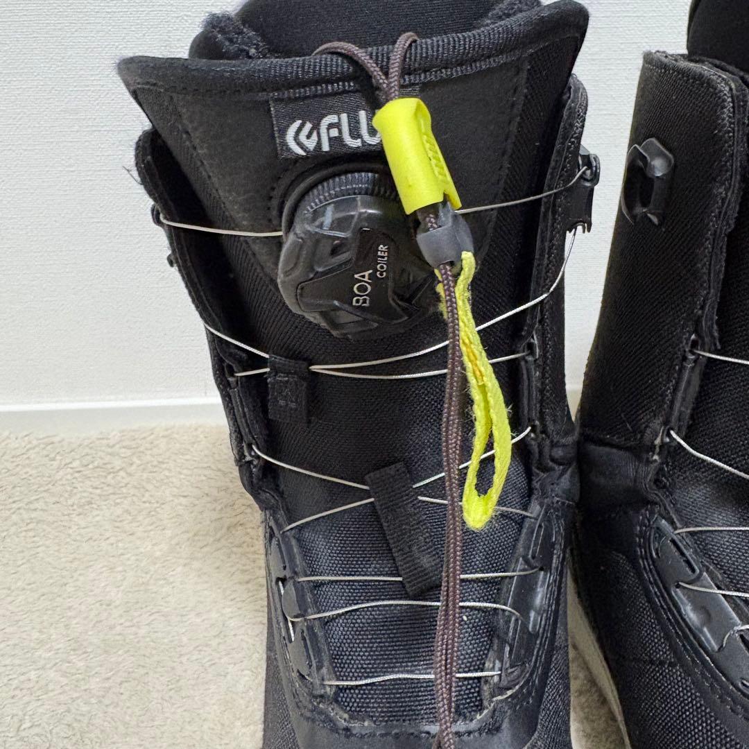 FLUX スノーボードブーツ boa ブラック　23.5 FL-BOA ブーツ