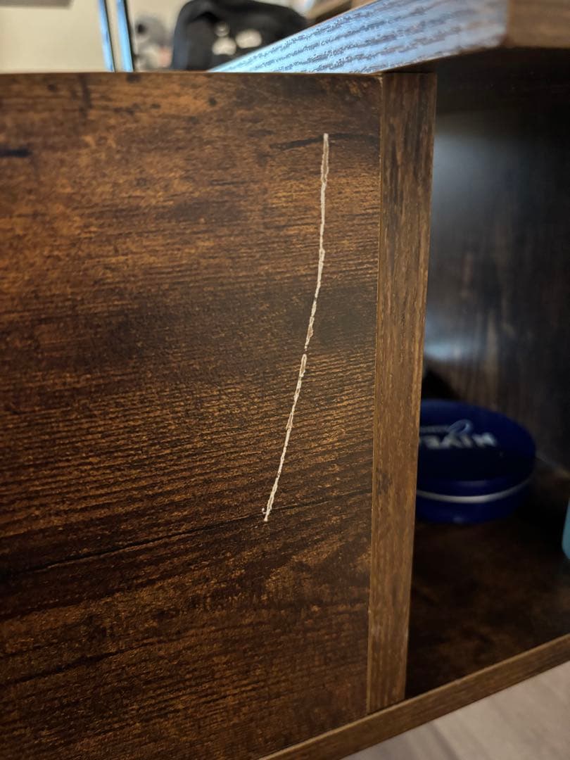 VECELO 完成品 昇降式センターテーブル オープン収納 名古屋市引取可