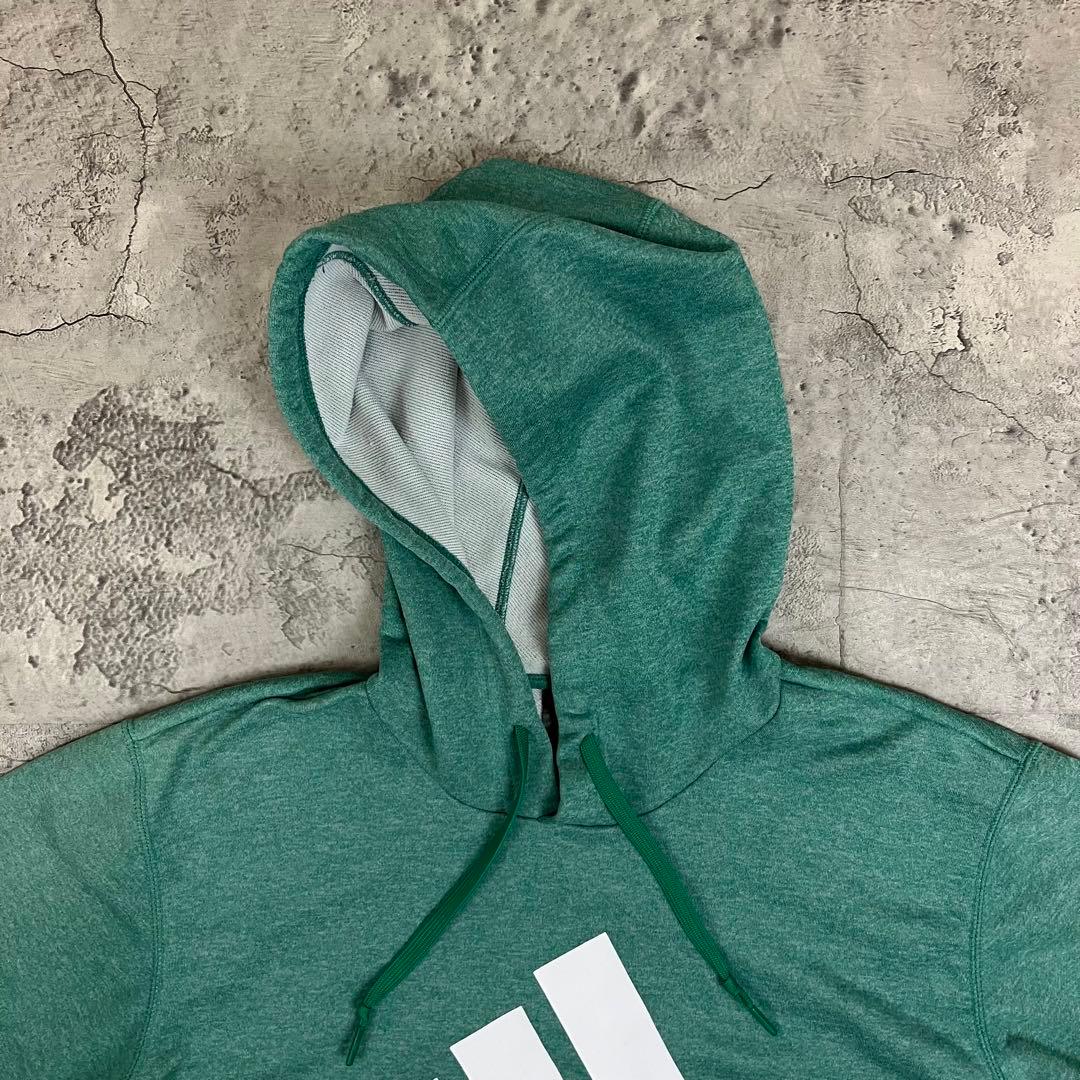 adidas 松本山雅FC プルオーバー パーカー フーディー 古着 グリーン