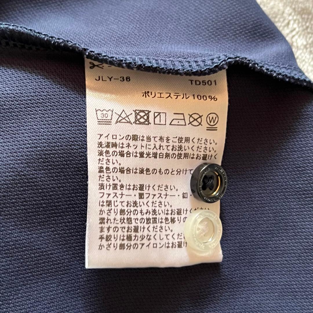 テーラーメイド レディースゴルフウェア 半袖ポロシャツ ネイビー