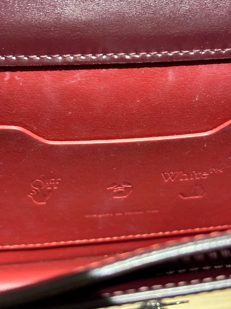 b*c様 off-White オフホワイト ジットニー 2way バッグ