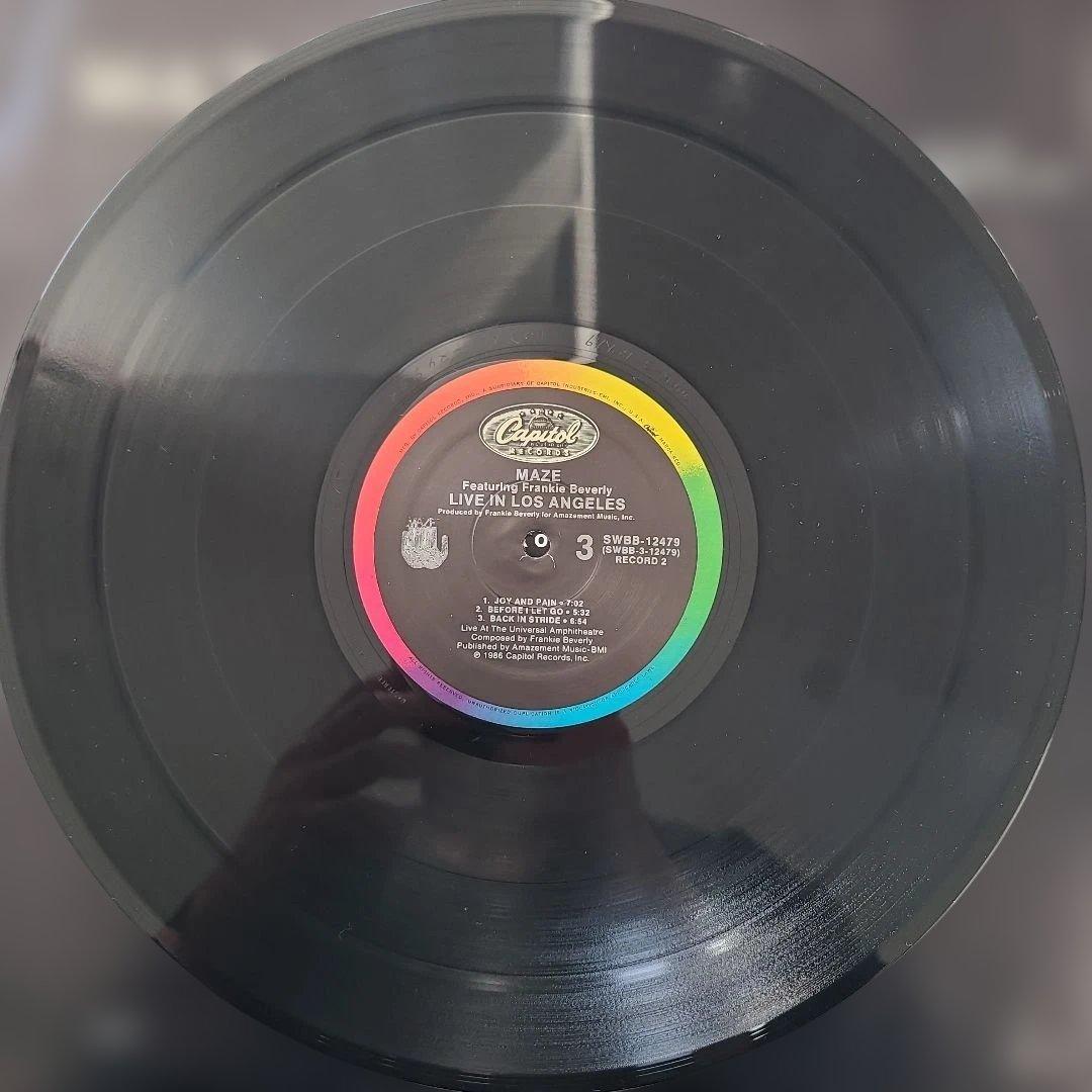 ★全てＵＳオリジナル盤★『ＭＡＺＥ(メイズ)』名盤ＬP３枚セット