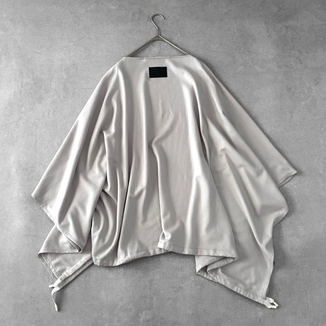 美品 COGTHEBIGSMOKE 2WAYウールジャージーポンチョトップス