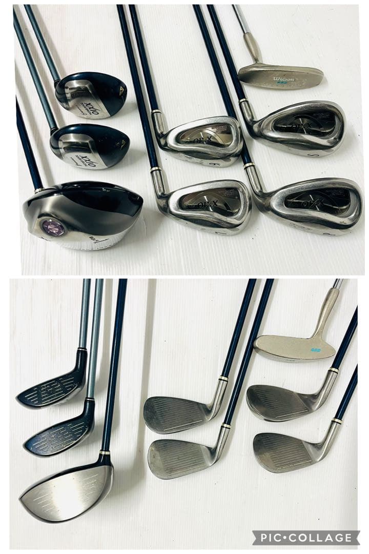 女性用　XXIO ゼクシオ　レディース　ゴルフセット　高級キャディバッグ付　右利