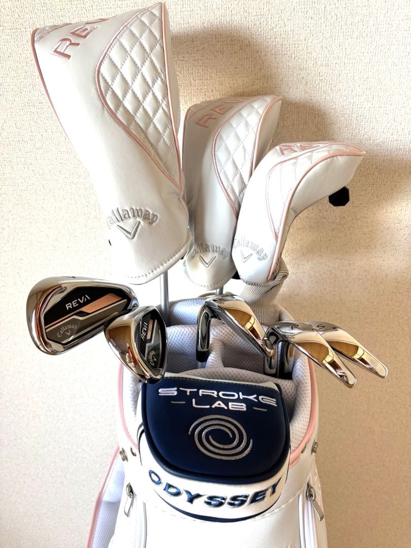 キャロウェイ REVA レディースゴルフ9本セット 初心者 かわいい