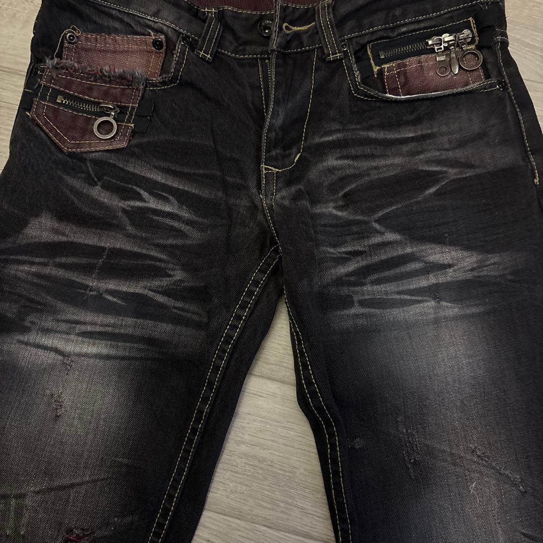 semanticdesign ギミック ブーツカットデニム Y2K アーカイブ