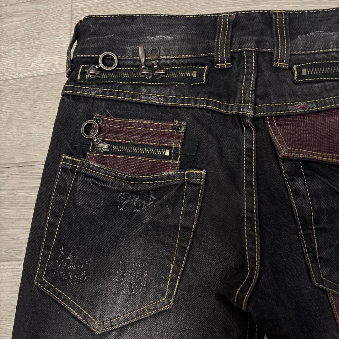 semanticdesign ギミック ブーツカットデニム Y2K アーカイブ