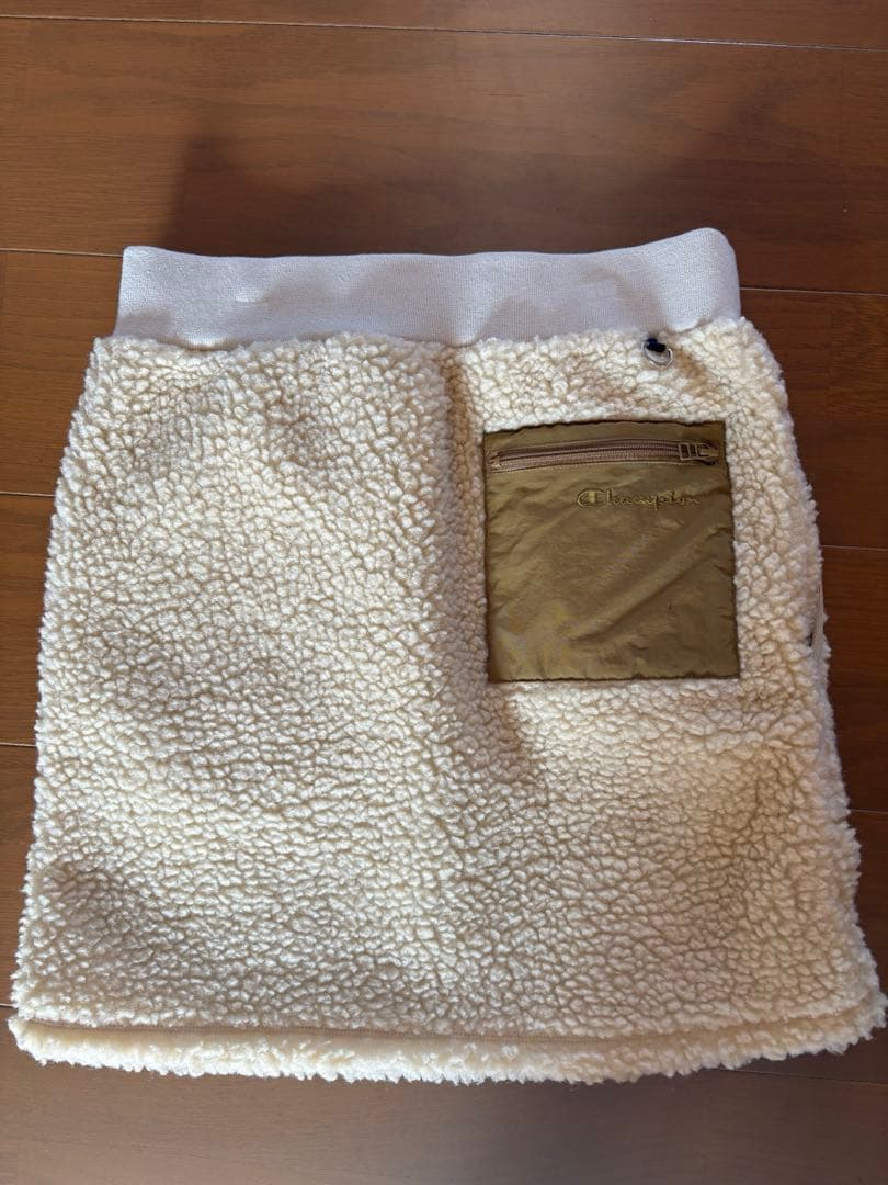 【試着のみ】 チャンピオンゴルフ　ボア　セットアップ　ベージュ　Ｌ