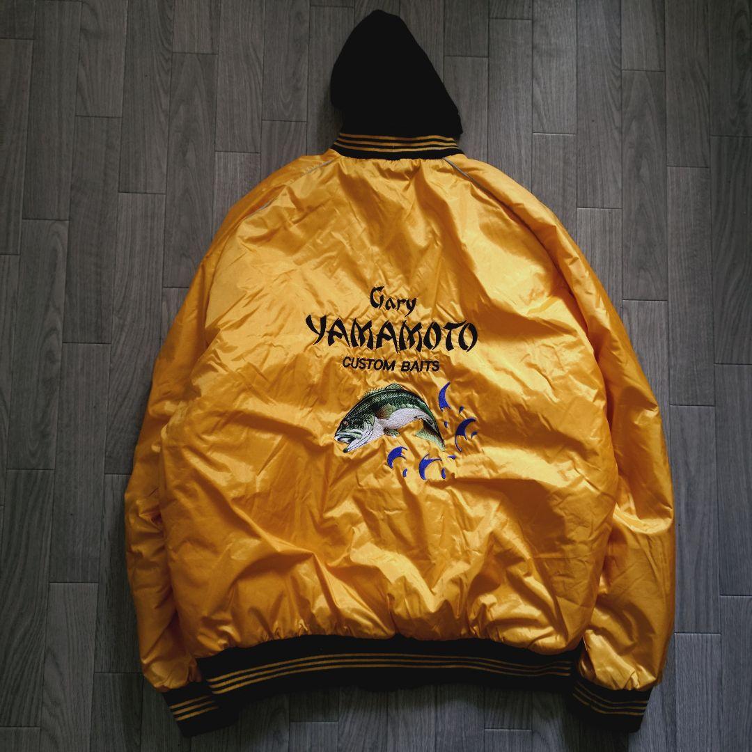 入手困難 サイン入り ゲーリーヤマモト ナイロンジャケット フード L