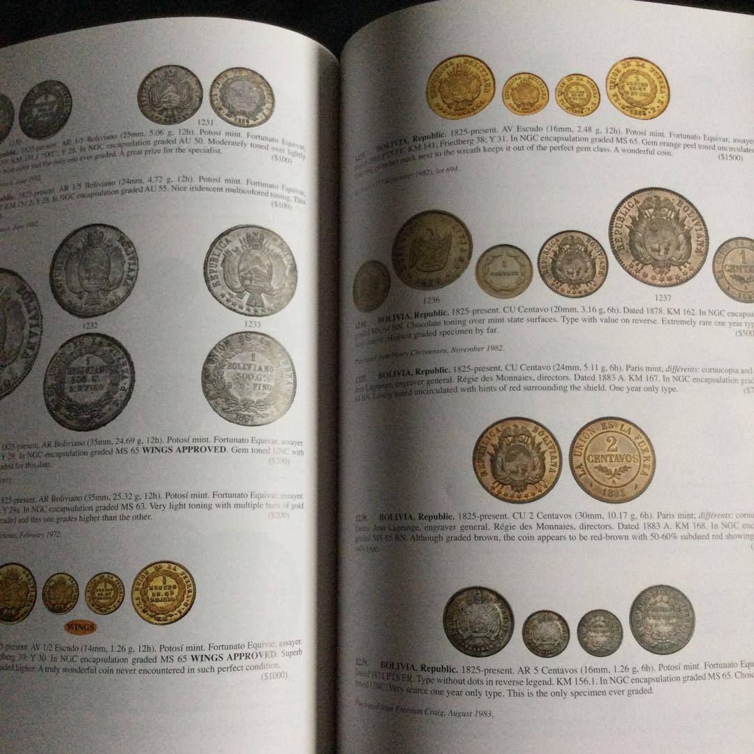 　カタログ　洋書　オークション　世界　金貨　Coin 硬貨　Auction
