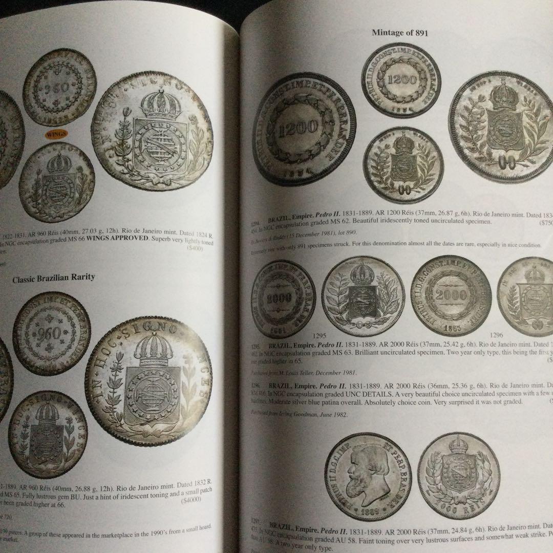 　カタログ　洋書　オークション　世界　金貨　Coin 硬貨　Auction
