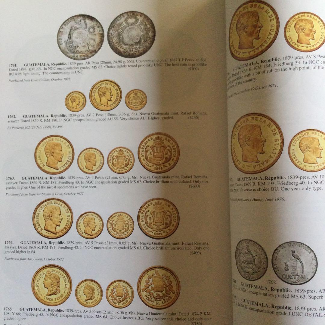 　カタログ　洋書　オークション　世界　金貨　Coin 硬貨　Auction