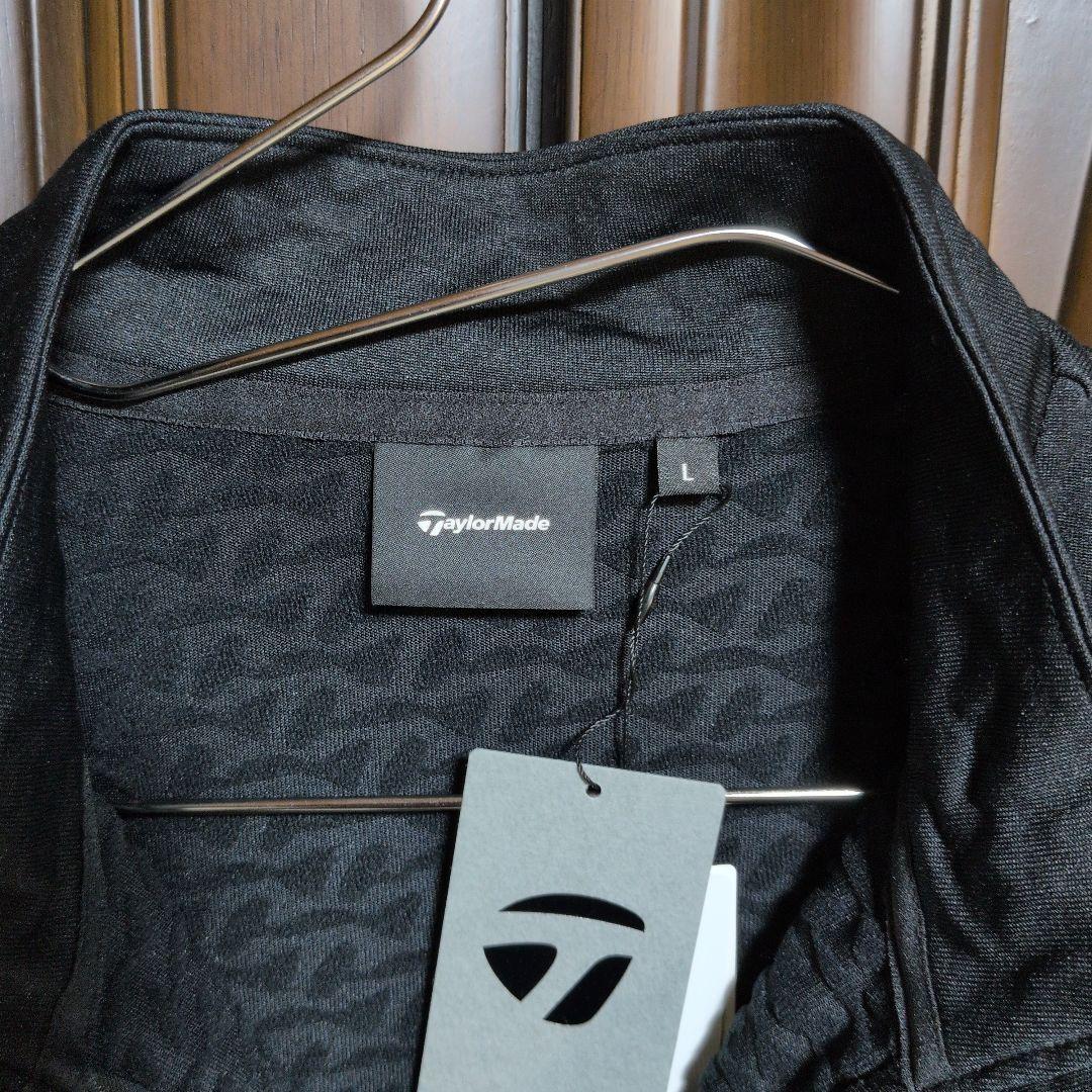 テーラーメイド ゴルフ:メンズ:Lサイズ:フリースライニングハーフジップ / 黒