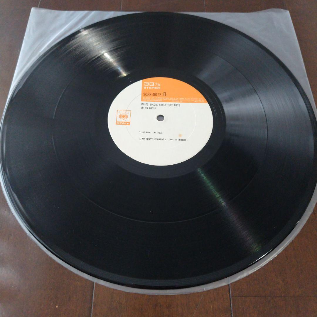 【帯付き】マイルス・デイヴィス　MILES DAVIS レコード