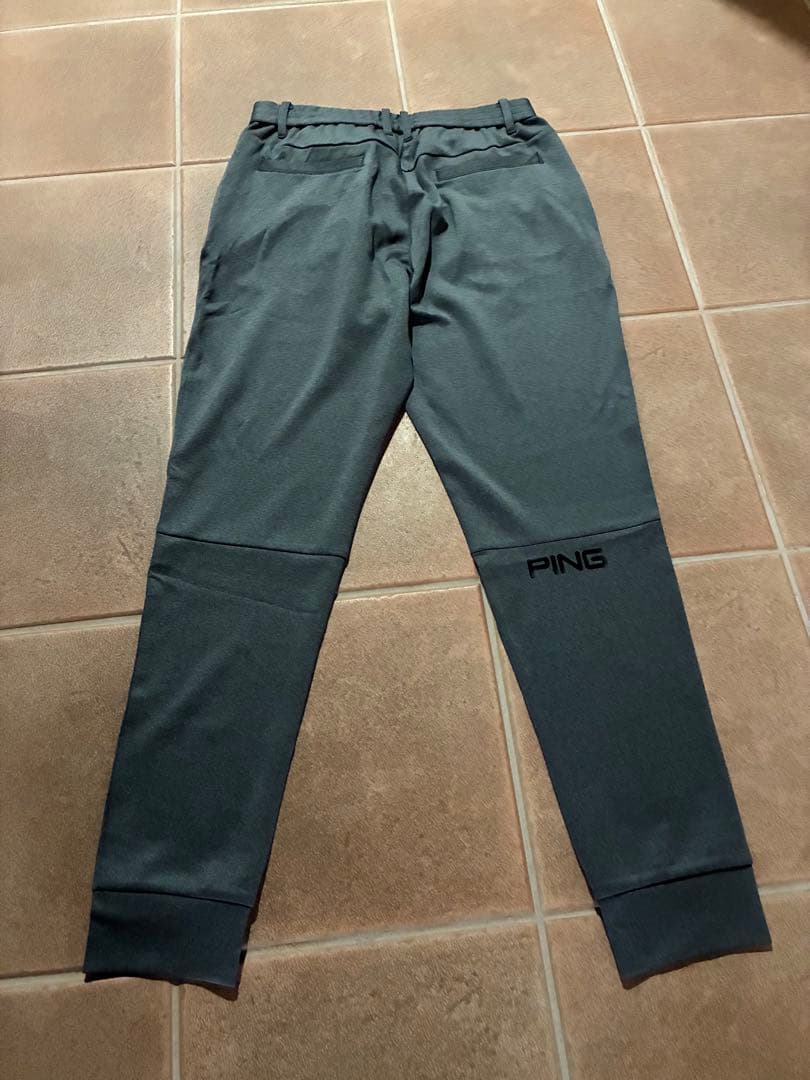 試着のみ希少サイズLL PINGジョガーパンツレディースクロスムービング