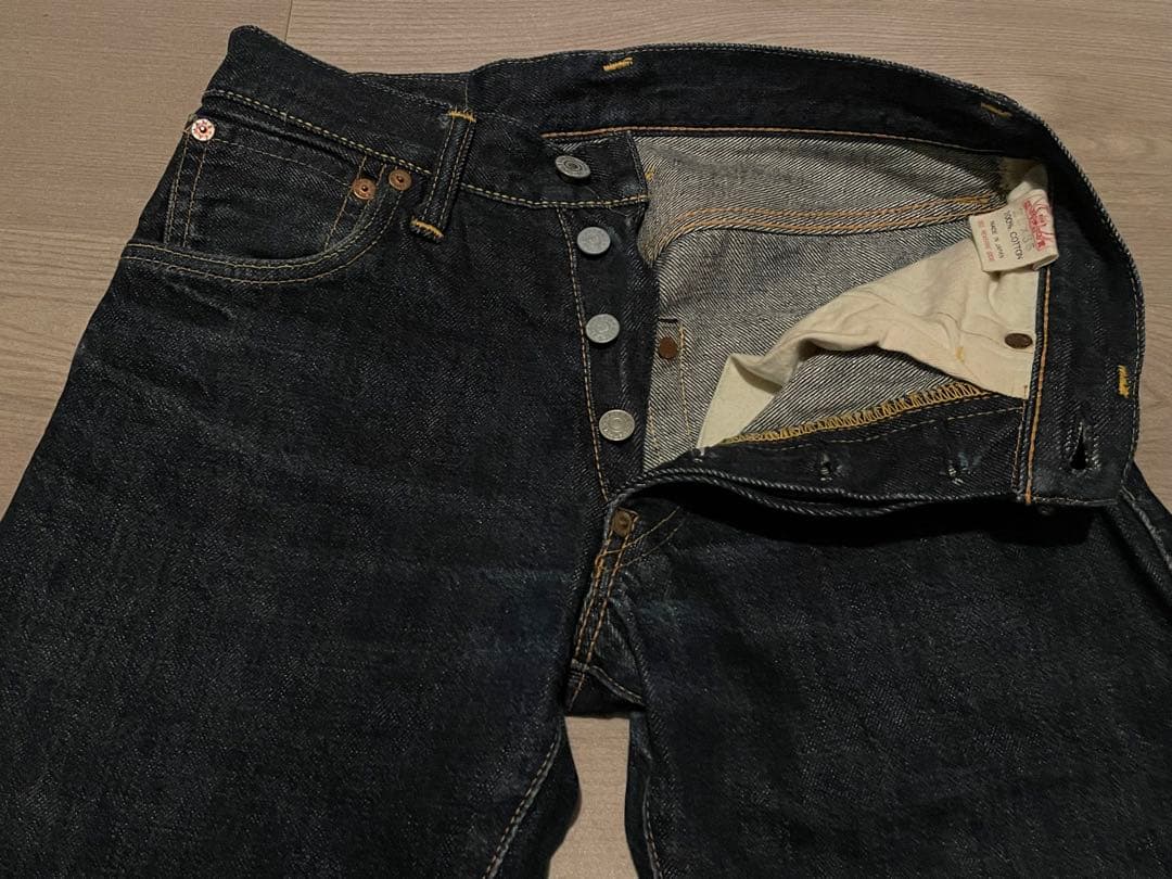 サイズ28 NO1スペシャル 黄耳 戎 水色 エヴィス エビス