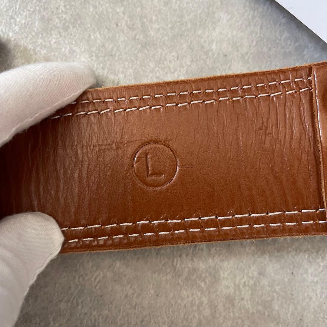 GOLD'S GYM ゴールドジム ベルト 本革 レザー プロレザーベルト