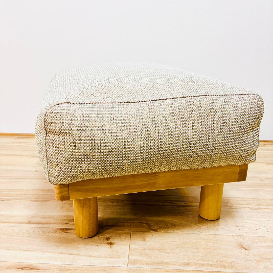 もっさん。【美品】無印良品　ゆったり座れるアームレスソファ用　オットマン