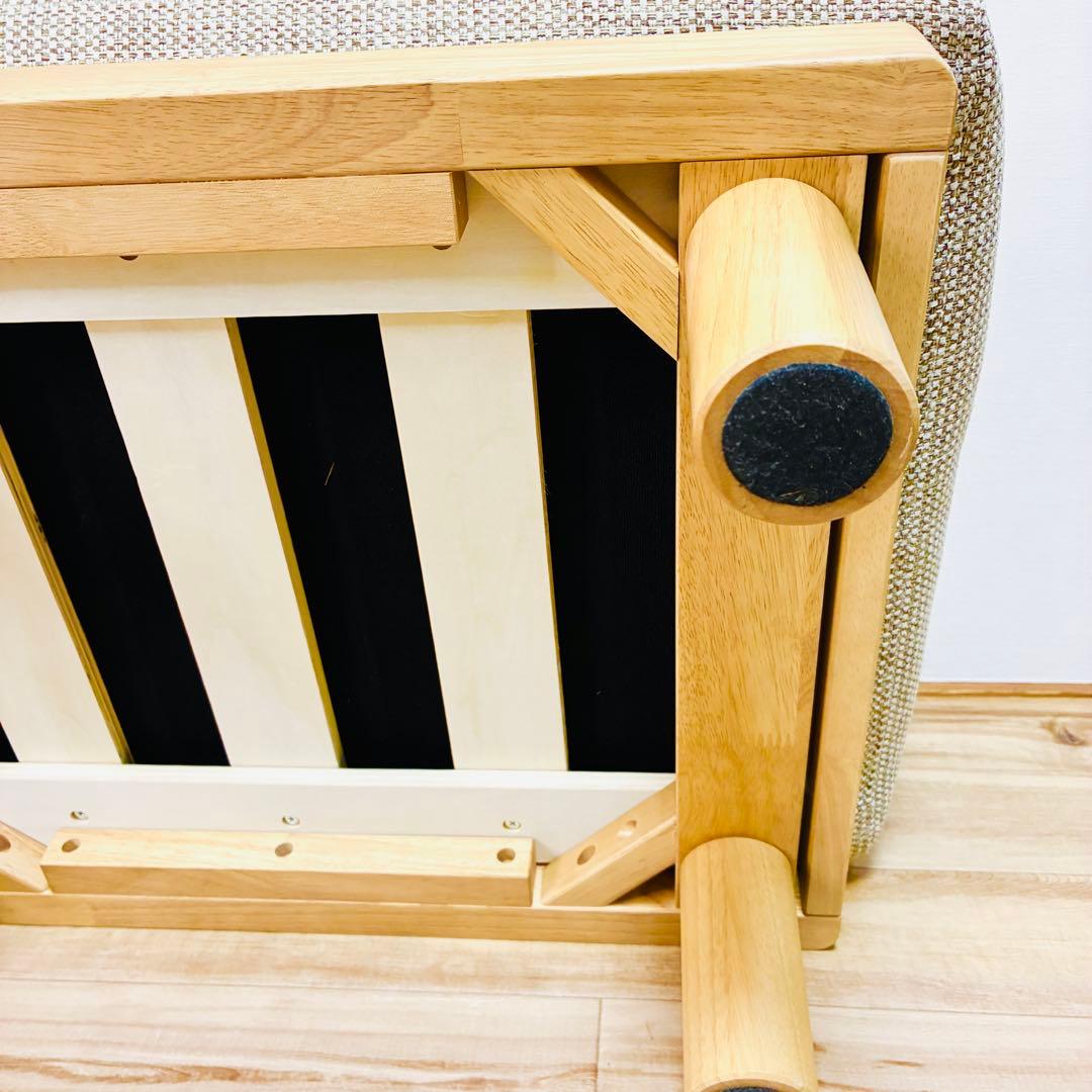 もっさん。【美品】無印良品　ゆったり座れるアームレスソファ用　オットマン