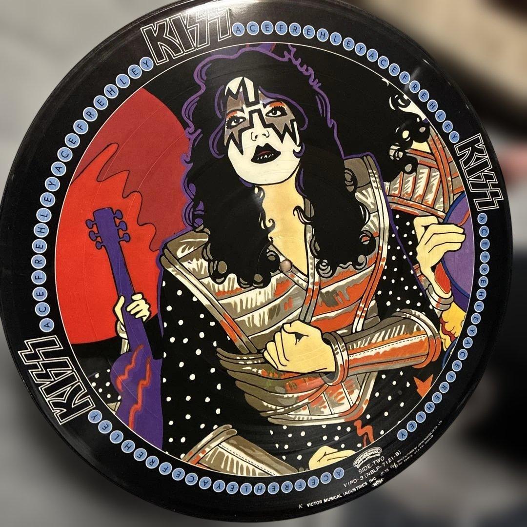 KISS ACE FREHLEY ピクチャーレコード 　　 　　　★限定版★