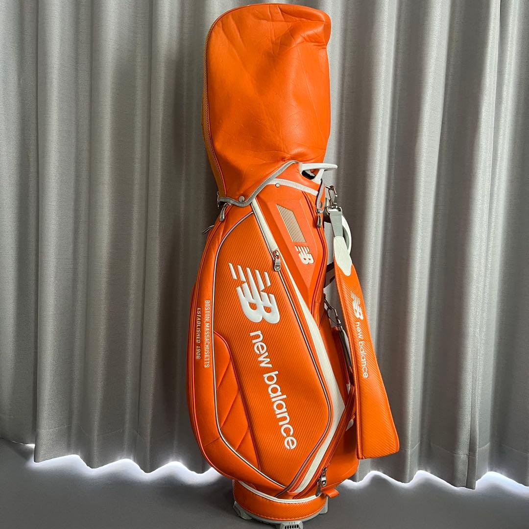 NEW BALANCE GOLF ニューバランスゴルフ　キャディバッグ　レザー