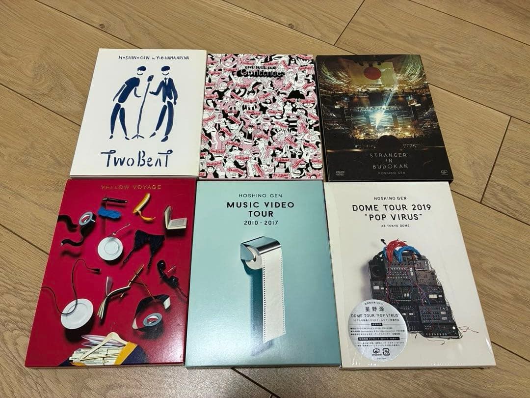 星野源 DVD （初回限定盤）6枚セット