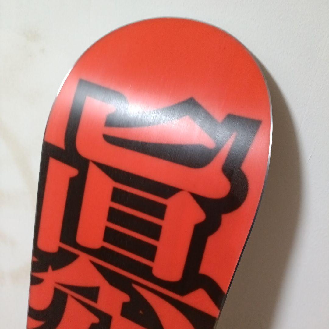 中古　22-23 眞空雪板等スノーボード板　モデル侍　155cm　グラトリ