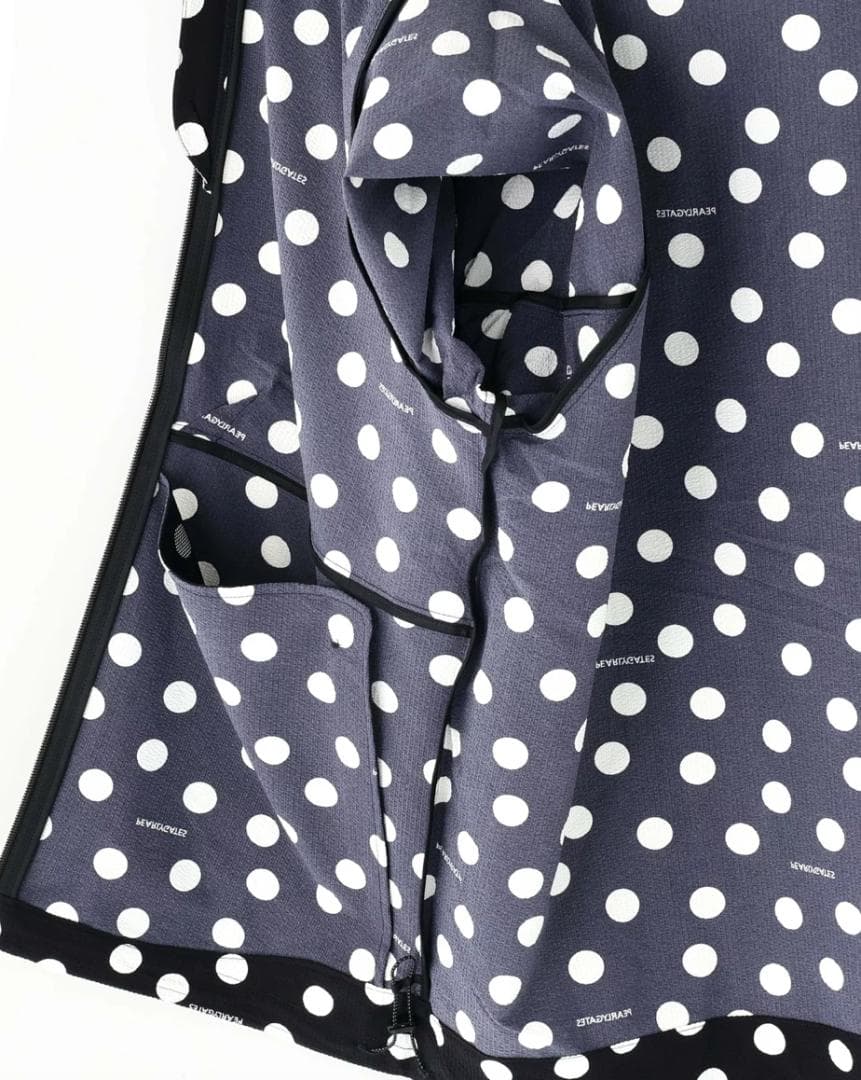 パーリーゲイツ Peストレッチサッカーフルジップフーディブルゾン サイズ4 新品