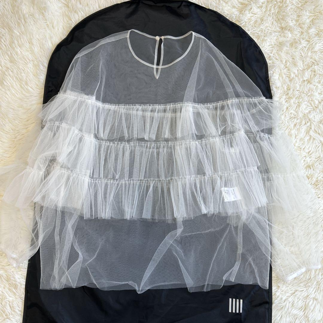 完売品✨ミュベール チュールフリルブラウス 2way 24SS 近年