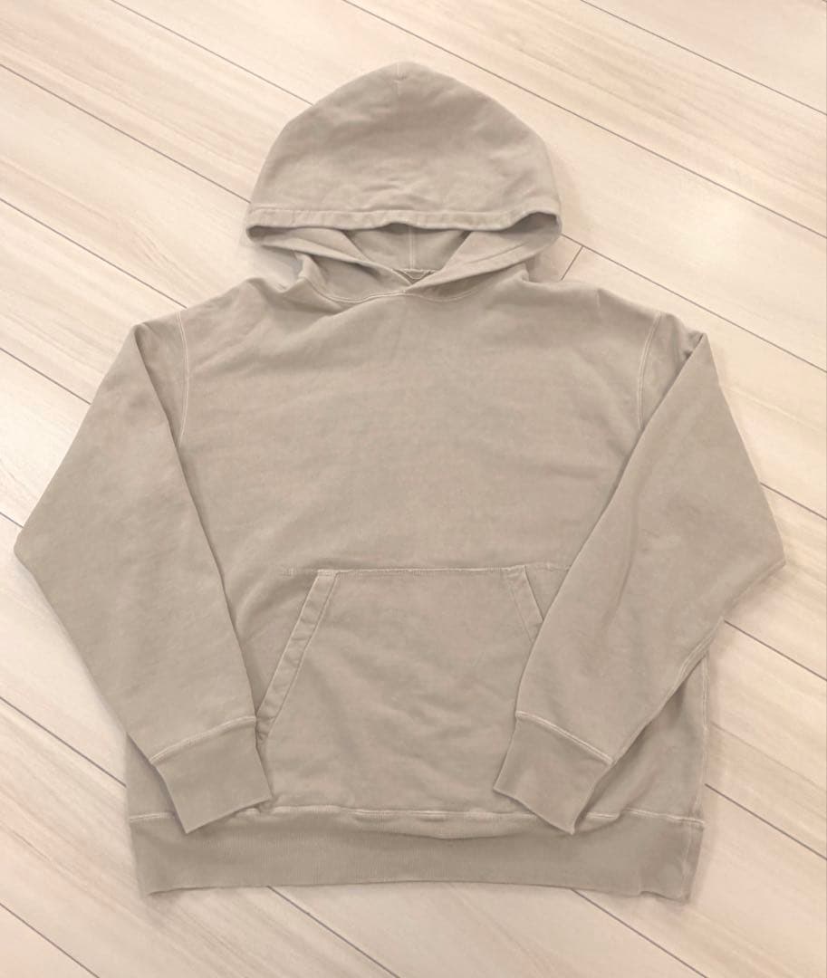 ドゥーズィエムクラス Treasure hoody パーカー　ベージュ