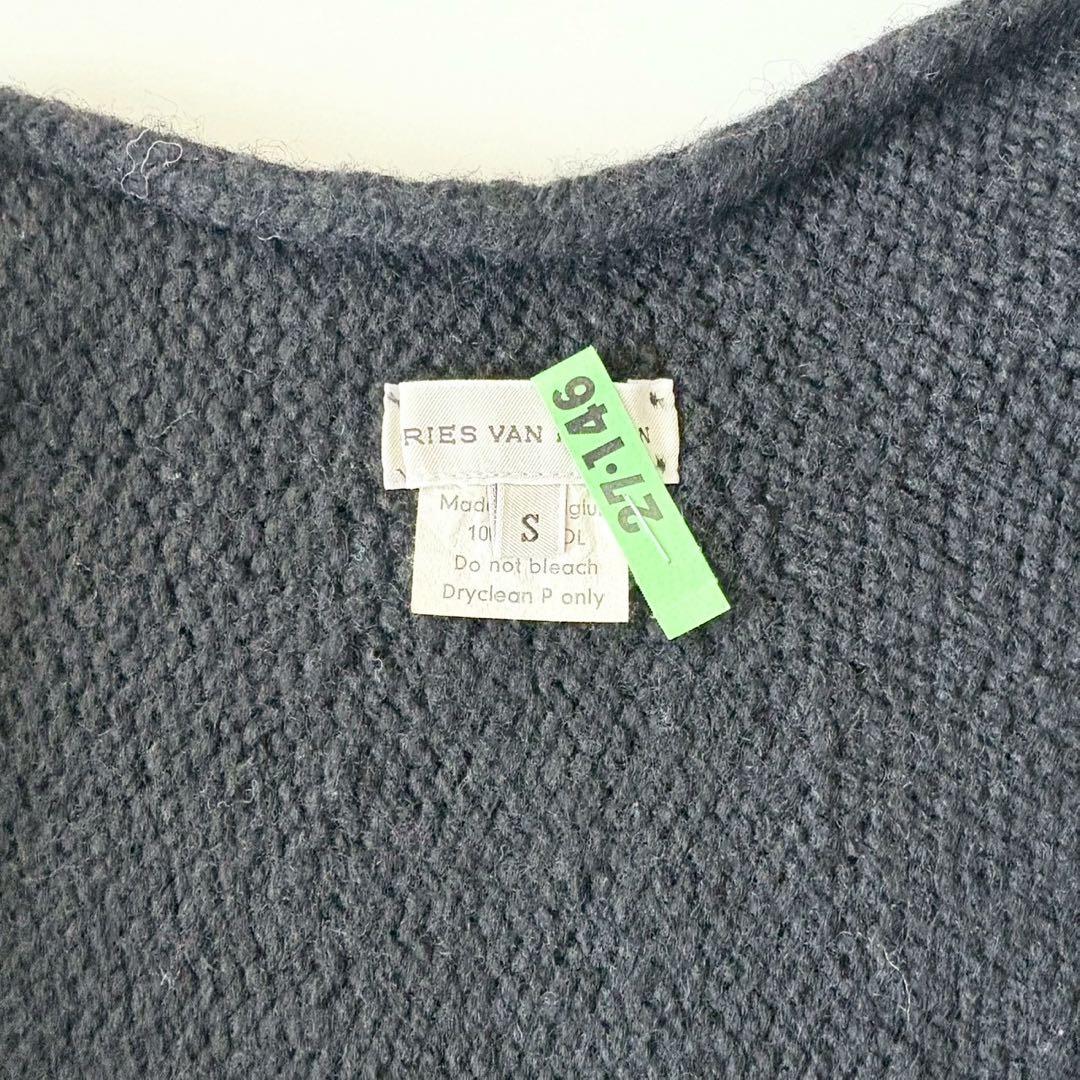 DRIES VAN NOTEN ドリスヴァンノッテン ニット ロング ポンチョ