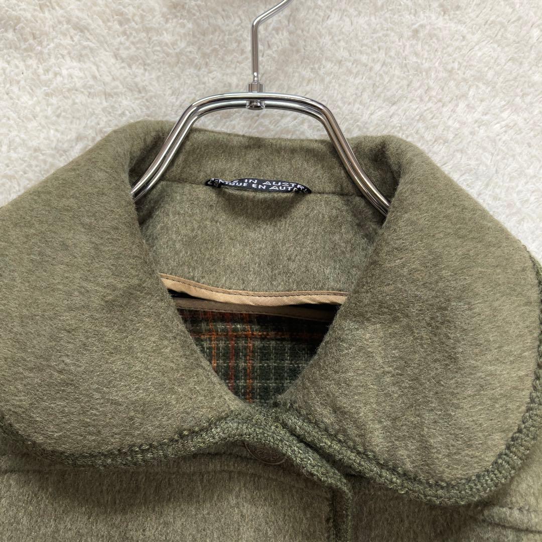 未使用級✨steinbock　ポンチョ　ローデンケープコート　ボタン